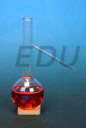 FLASK, DISTILLATION, WITH SIDE TUBE